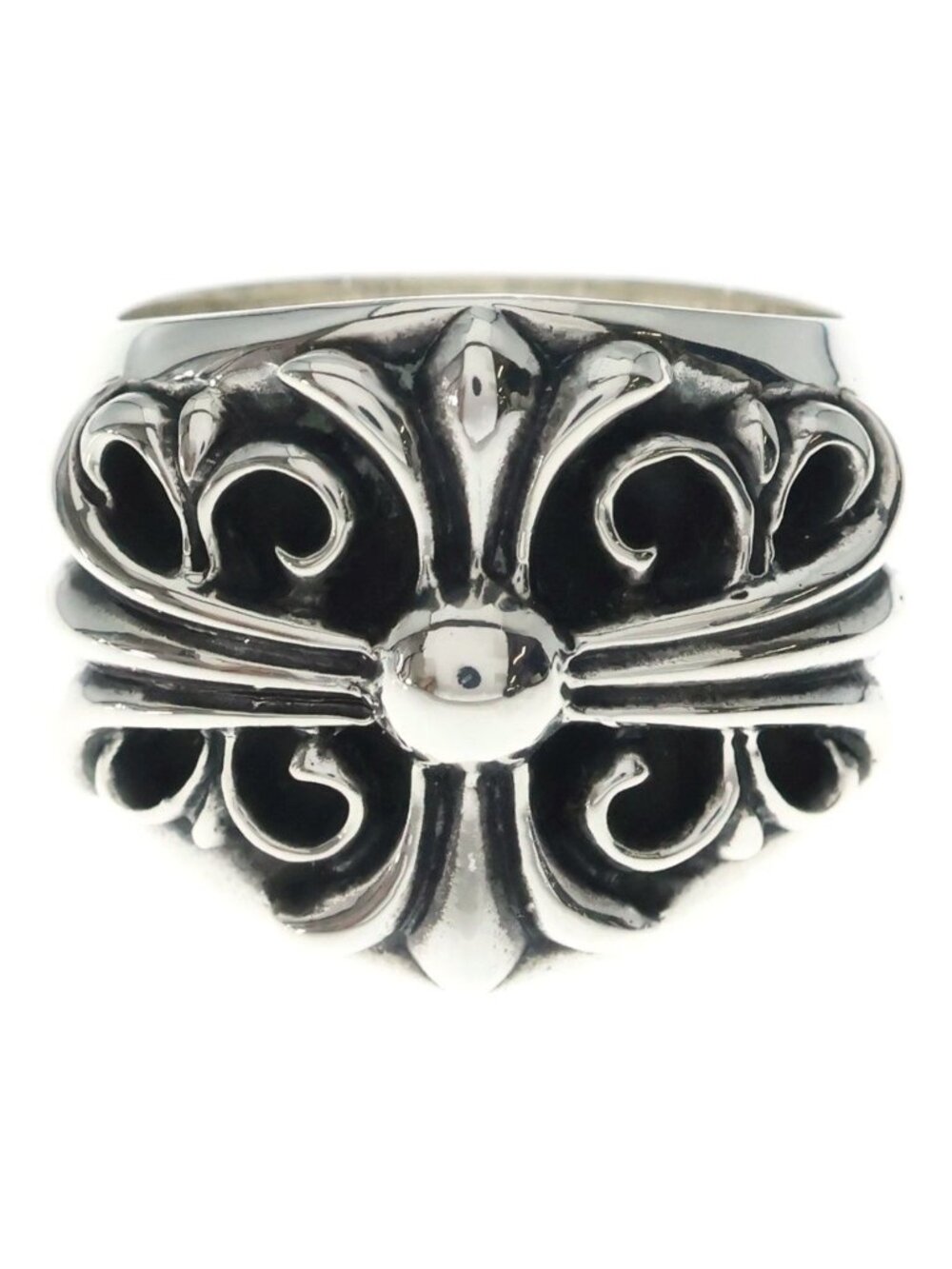 Chrome Hearts Keeper Ring Silver